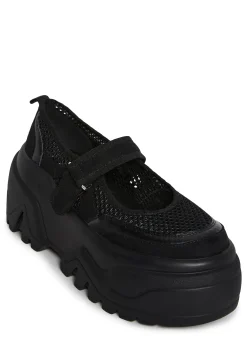 Club Exx Platforms|Mary Janes*Rave Mornings Platform Mary Janes