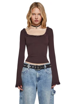 dELiA*s by Dolls Kill Tops|Plus*Reading Rhythms Long Sleeve Top