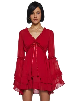 Sugar Thrillz Dresses|Mini Dresses*Real Divinity Mini Dress - Red