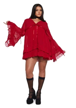 Sugar Thrillz Dresses|Mini Dresses*Real Divinity Mini Dress - Red