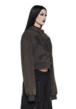 Widow Outerwear|Sweatshirts & Hoodies*Reaper’s Mark Cropped Hoodie