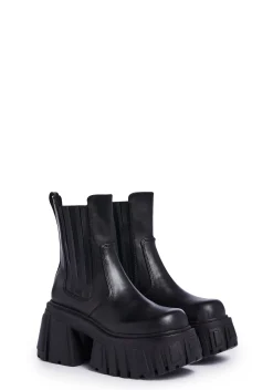 Current Mood Boots*Rebel Core Chelsea Ankle Boots - Black