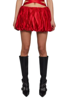 Current Mood Bottoms|Skirts*Rebellious Flirt Bubble Mini Skirt