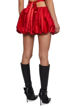 Current Mood Bottoms|Skirts*Rebellious Flirt Bubble Mini Skirt