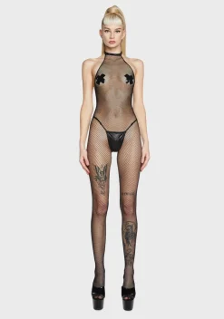 x_Leg Avenue Lingerie*Reboot Fishnet Bodystocking