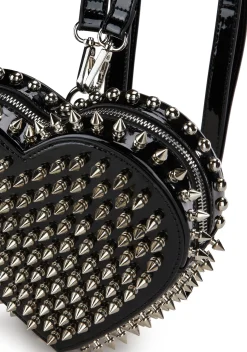 Club Exx Bags*Reckless Devotion Studded Backpack - Black