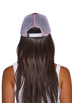 Von Dutch Hats*Red And Black Trucker Hat