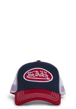 Von Dutch Hats*Red And Black Trucker Hat