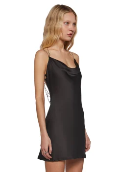 Widow Dresses*Reel You In Satin Slip Dress