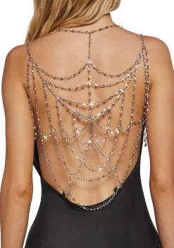 Widow Dresses*Reel You In Satin Slip Dress