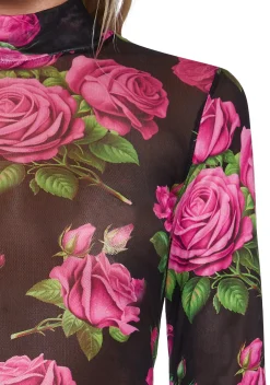 Sugar Thrillz Tops|Plus*Regal Rose Long Sleeve Top