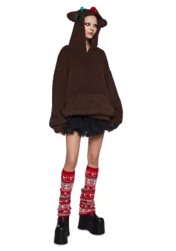 Sugar Thrillz Outerwear|Sweatshirts & Hoodies*Reindeer Games Sherpa Hoodie