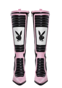 Playboy by Dolls Kill Outerwear|Plus*Rev Me Up Moto Jacket
