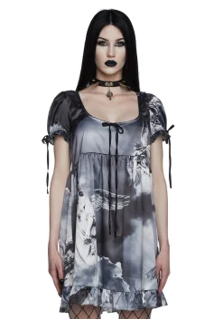 Widow Dresses*Revenant Faces Babydoll Dress