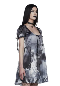 Widow Dresses*Revenant Faces Babydoll Dress