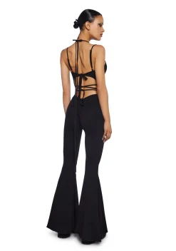 DARKER WAVS Jumpsuits & Rompers*Reverb V-Cut Bell Bottom Jumpsuit