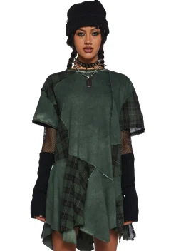 Current Mood Dresses*Reverb Vibes Babydoll Dress