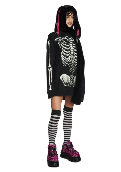 Trickz N' Treatz Tops|Plus*Rib By Rib Glow In The Dark Tee