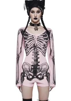 Trickz N' Treatz Jumpsuits & Rompers|Jumpsuits & Rompers*Rib By Rib Long Sleeve Romper