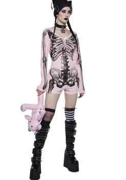 Trickz N' Treatz Jumpsuits & Rompers|Jumpsuits & Rompers*Rib By Rib Long Sleeve Romper