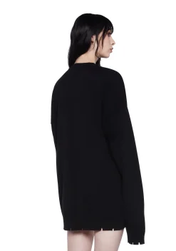 Dolls Kill x M3GAN Tops*Ride Or Die Intarsia Sweater