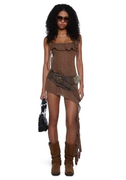 x_Dolls Kill Mini Dresses*Riding High Mini Dress