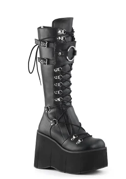 Demonia Boots|Platforms*Riot Zone O-Ring Platform Boots