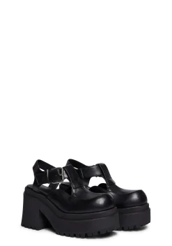 dELiA*s by Dolls Kill Platforms*Rock Club Nights Platform Loafers
