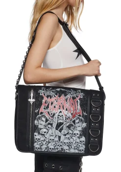 Widow Bags*Rocking Midnight Crossbody Bag