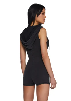Current Mood Jumpsuits & Rompers|Plus*Rocking Rhythm Hooded Romper