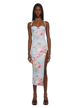 New Pink Dresses*Romance Nights Floral Maxi Dress