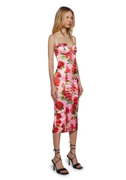 Sugar Thrillz Dresses|Plus*Romantic Getaway Midi Dress - Pink
