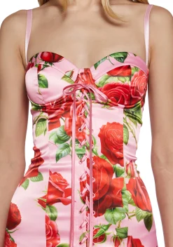 Sugar Thrillz Dresses|Plus*Romantic Getaway Midi Dress - Pink
