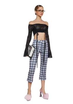 Sugar Thrillz Tops|Plus*Romantic Reference Off The Shoulder Top