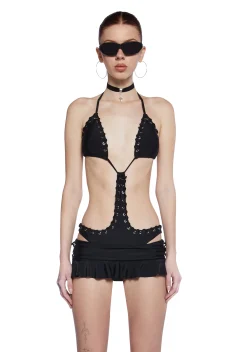 Generation Kiss Swim*Romy Monokini And Skirt Set