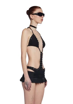 Generation Kiss Swim*Romy Monokini And Skirt Set