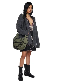 Current Mood Tops*Rooftop Escape Knit Cardigan - Gray