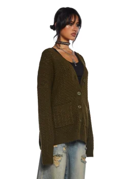 Current Mood Tops|Plus*Rooftop Escape Knit Cardigan