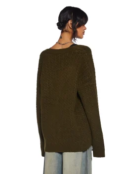 Current Mood Tops|Plus*Rooftop Escape Knit Cardigan