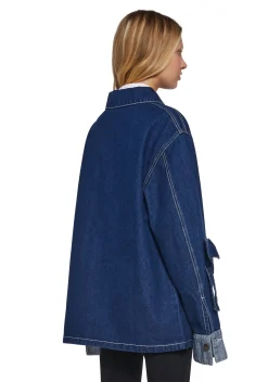 dELiA*s by Dolls Kill Outerwear|Plus*Rooftop Lounging Denim Coat