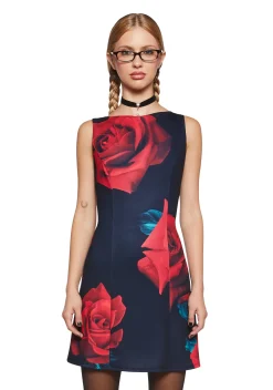 x_Blue Blush Dresses|Mini Dresses*Rose Colored Vision Mini Dress