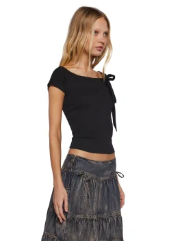 dELiA*s by Dolls Kill Tops|Plus*Royal Elite Short Sleeve Top