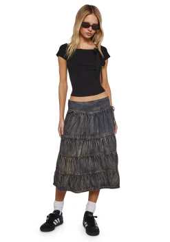 dELiA*s by Dolls Kill Tops|Plus*Royal Elite Short Sleeve Top