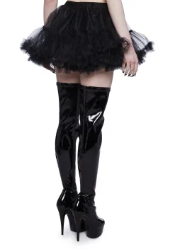 Trickz N' Treatz Bottoms|Skirts*Ruffle Your Feathers Petticoat Skirt