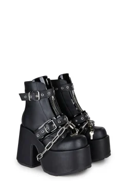 Demonia Boots|Platforms*Ruin My Life Platform Ankle Boots
