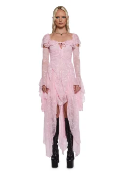 Sugar Thrillz Dresses|Plus*Ruled By Love High-Low Maxi Dress