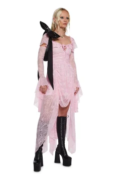 Sugar Thrillz Dresses|Plus*Ruled By Love High-Low Maxi Dress