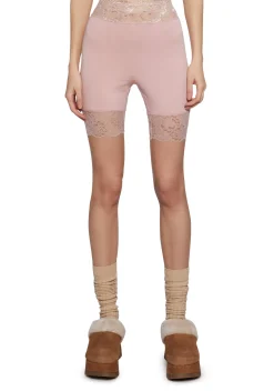 Current Mood Bottoms|Shorts*Rumor Romance Biker Shorts - Pink