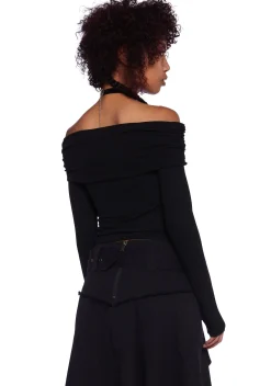 Current Mood Tops|Plus*Rustic Soul Long Sleeve Top - Black