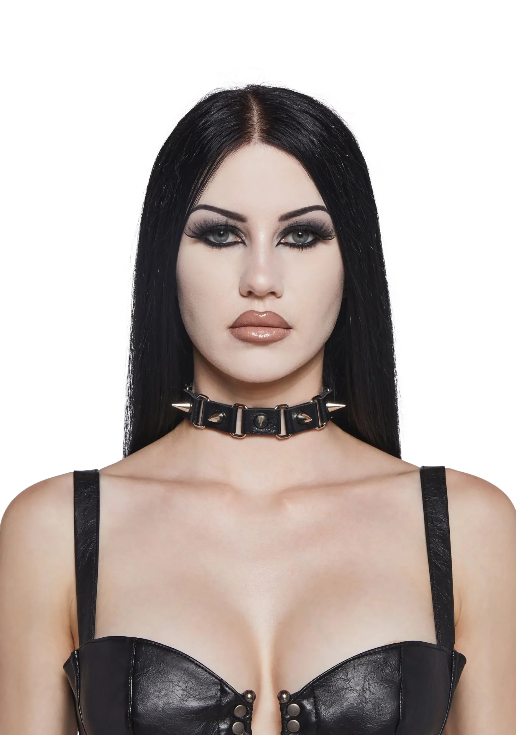 Widow Jewelry*Sad Thoughts Spiked Choker